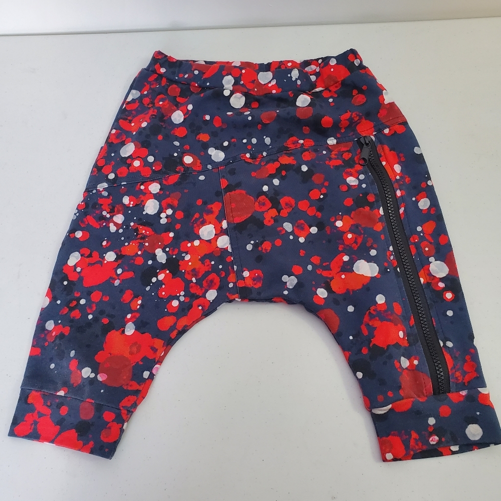 Posh Kiddos Paint Splatter Shorts